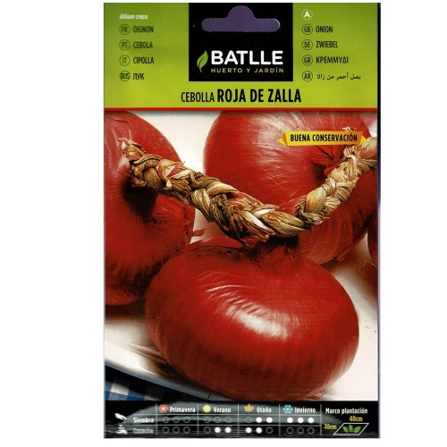 Red Onion Variety Zalla Packet