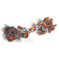 Mordedor Nudo de Algodón Grande 40cm Salud Dental Duradera