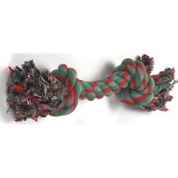 Mordedor Nudo de Algodón Grande 40cm Salud Dental Duradera
