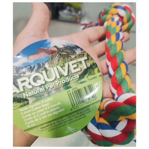 Large Cotton Knot Dog Chew Toy 40cm Durable Dental Health