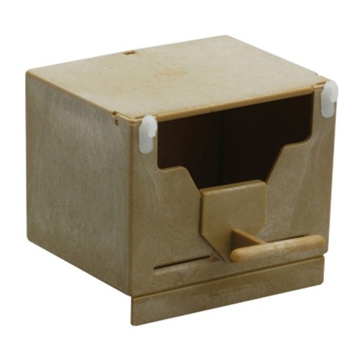 Nido de Plástico para Pájaros Exóticos 13x10x9.5cm