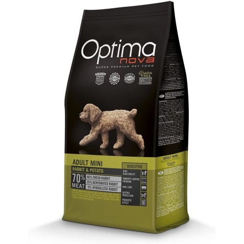 Optima Nova Mini Rabbit Food with Potato 8 Kg
