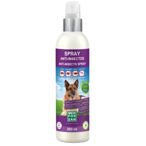 Spray Anti Insectos Menforsan 250 ml para Perros