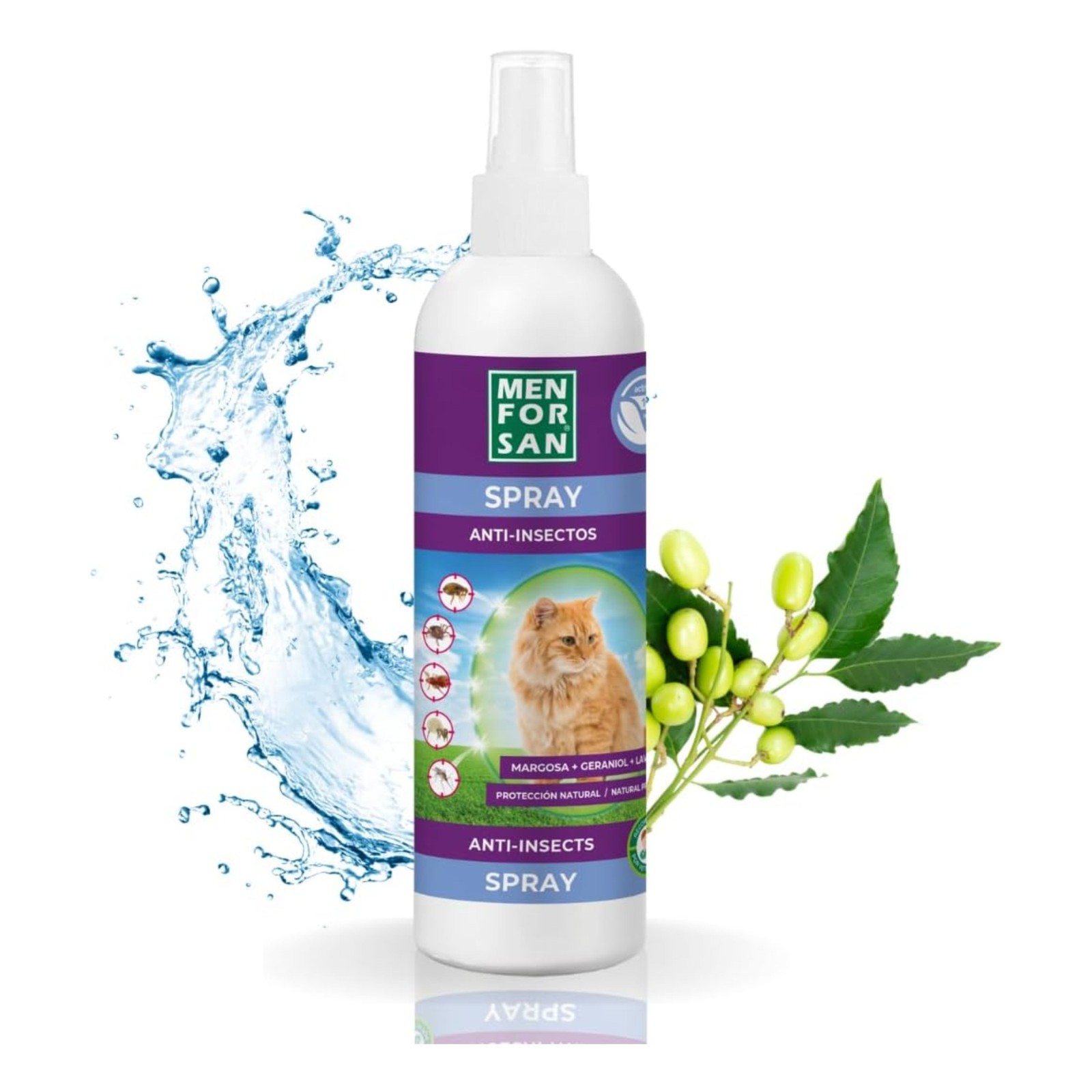 Menforsan Spray Anti Insectos 250 Ml.gatos Menforsan Spray Anti Insectos 250 Ml.gatos