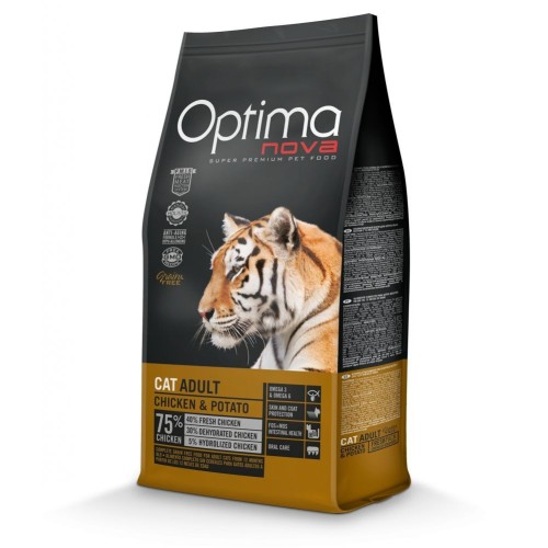 Optima Nova Gato Adulto Pollo Patata 2 Kg
