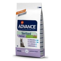 Alimento Advance Hairball para Gatos Esterilizados 10 Kg