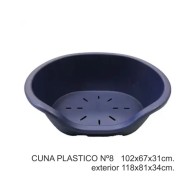 Cuna Plástico Nº6 77x50x27cm