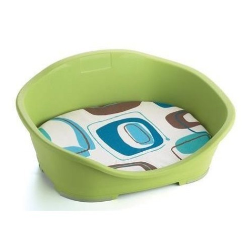 Plastic Bed with Cushion 69x45cm