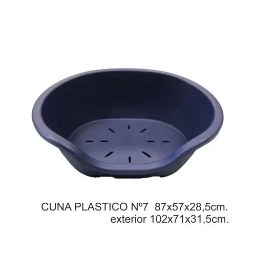 Cuna Plástico Nº7 para Animales Pequeños