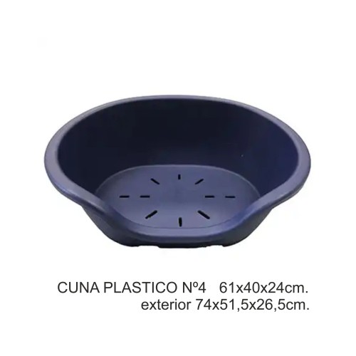 Cuna Plástico Nº7 para Animales Pequeños