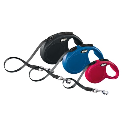 Flexi Nuevo Classic S Cinta 5 Mts. Roja