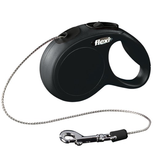 Flexi Nuevo Classic S Correa Retráctil 5M Negra