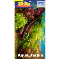 Póster 3D Aqua Jardín para Acuarios
