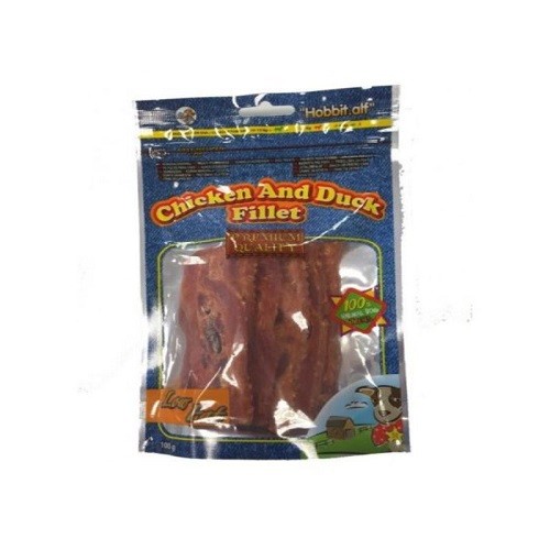 Chicken and Duck Fillet 100g Bag for Pets