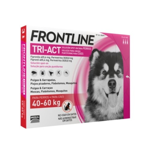 Frontline Tri-act 5-10 Kg S 6 Pipetas Antiparasitarias