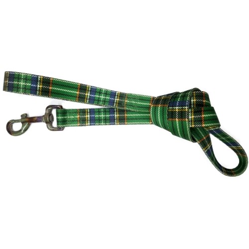 Nylon Leash 20x120 Scottish Red with Color Hook