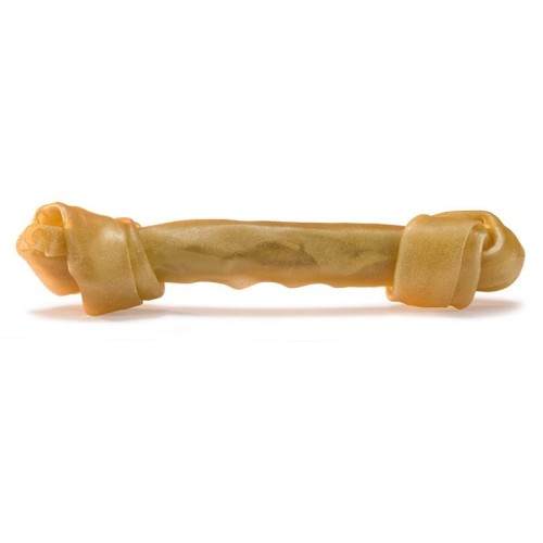 Pressed Leather Knot Bone 18 cm - Pack of 20