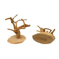 Java Mini Tree para Loros Pequeños Área de Juego Natural