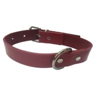Collar de Cuero Negro Laura 1.5x40cm