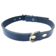 Collar de Cuero Negro Laura 1.5x40cm
