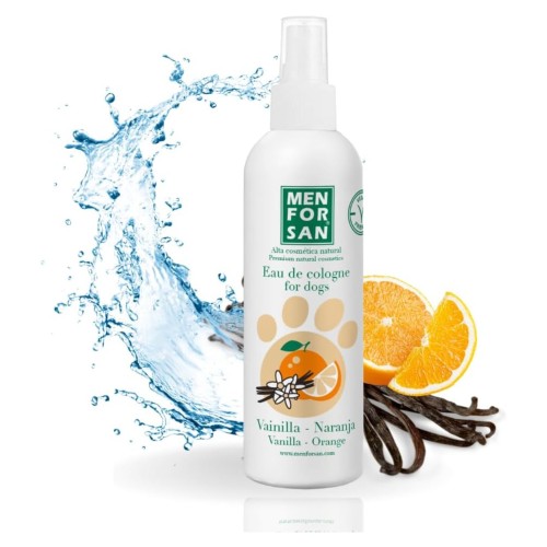 Menforsan Vanilla Orange Cologne for Dogs 125ml