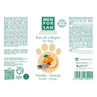 Menforsan Vanilla Orange Cologne for Dogs 125ml