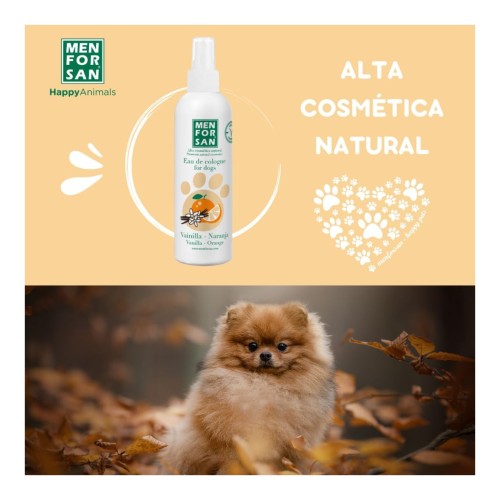 Menforsan Vanilla Orange Cologne for Dogs 125ml