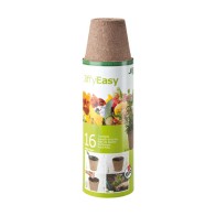 Jiffipot Round 8 cm - 16 Units for Plant Germination