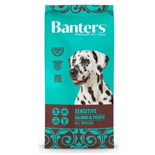 Banters Dog Sensitive Salmon & Potato 15kg