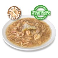Lata de Atún Blanco y Pargo en Salsa 80g para Mascotas