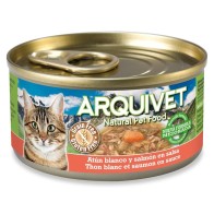 Canned White Tuna & Salmon in Sauce 80g