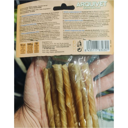 Spiral Skin Sticks 12cm Bag of 10 Units