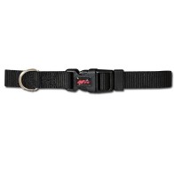 Basic Nylon Collar Black 20-30x1cm