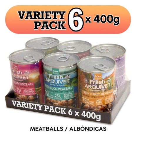 Pack Variedad Albóndigas para Perros