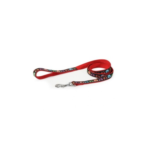 Ramal de Nylon Rojo para Perros Medianos