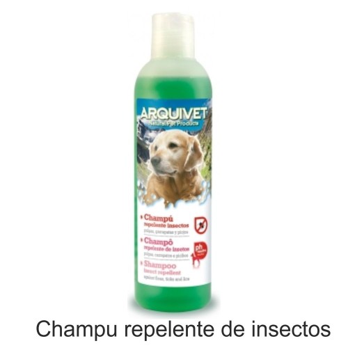 Champú Antiparasitario Repelente 750ml. Arquivet