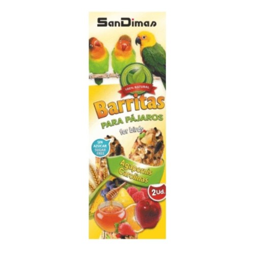 Barritas Frutas/Miel para Agapornis 90g