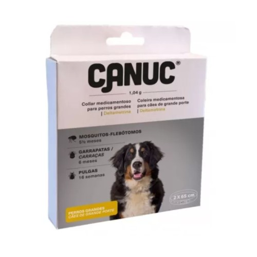 Collar Antiparasitario Deltametrina para Perros 65cm