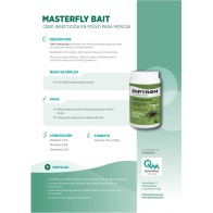Insecticida Moscas Diptron Masterfly Bait 125g