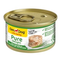Lata Perros Gimdog Pure Delight Pollo/Cordero, 85gr.