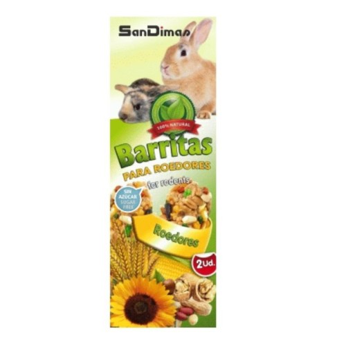Rodent Snack Bars Nuts 90g/2 Units