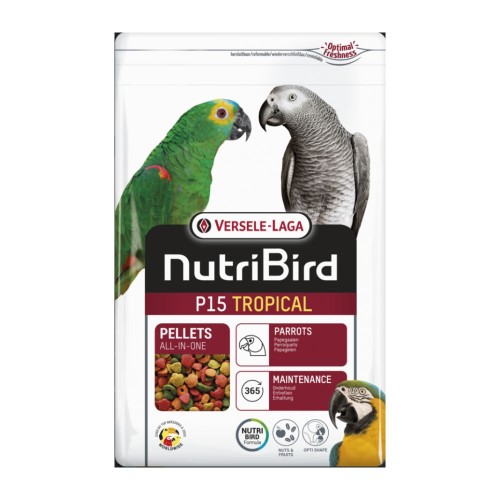 Pienso Completo Nutribird P15 Tropical 3 Kg