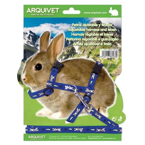 Rabbit Harness and Leash for Safe Outdoor Walks