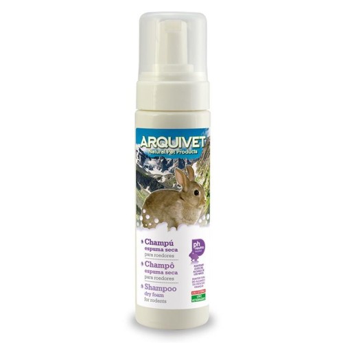 Dry Foam Shampoo for Rodents 200 Ml.