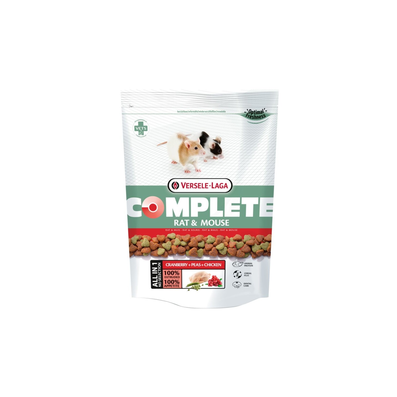 Versele-Laga Rat & Mouse Complete 500g for Easy Nutrition
