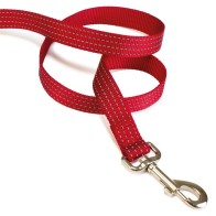 Correa Nylon Liso Roja 2 X 120 Cm.
