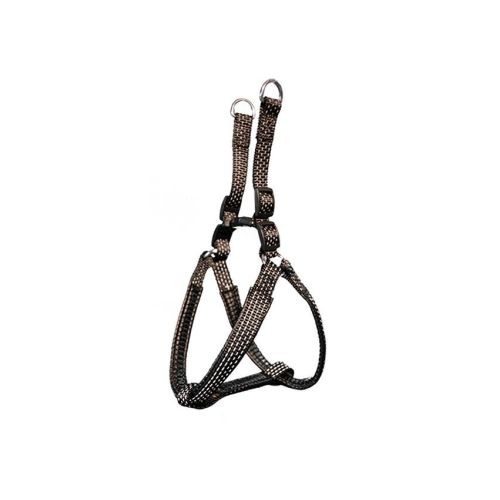 Adjustable Nylon Dog Harness Black 1.5 X 40-50 Cm