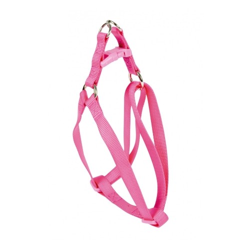 Arnés Básico de Nylon Rojo 10mm para Perros