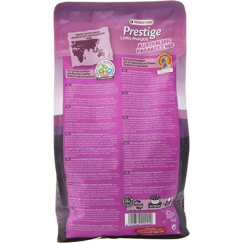 Ninfas Australian Premiun Mix 1 Kg Loro Parque
