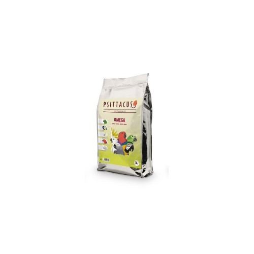 Psittacus Pienso Omega Bolsa 3 Kg.